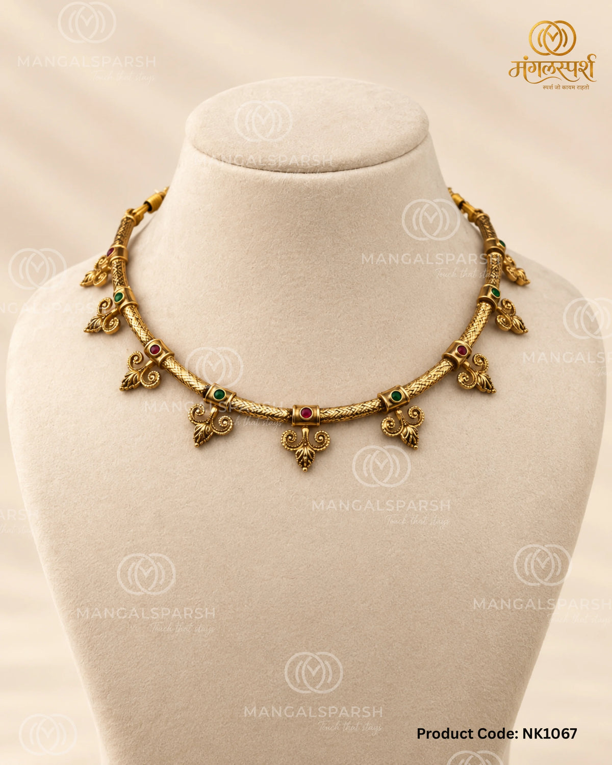 Pan Thushi Choker Necklace Set