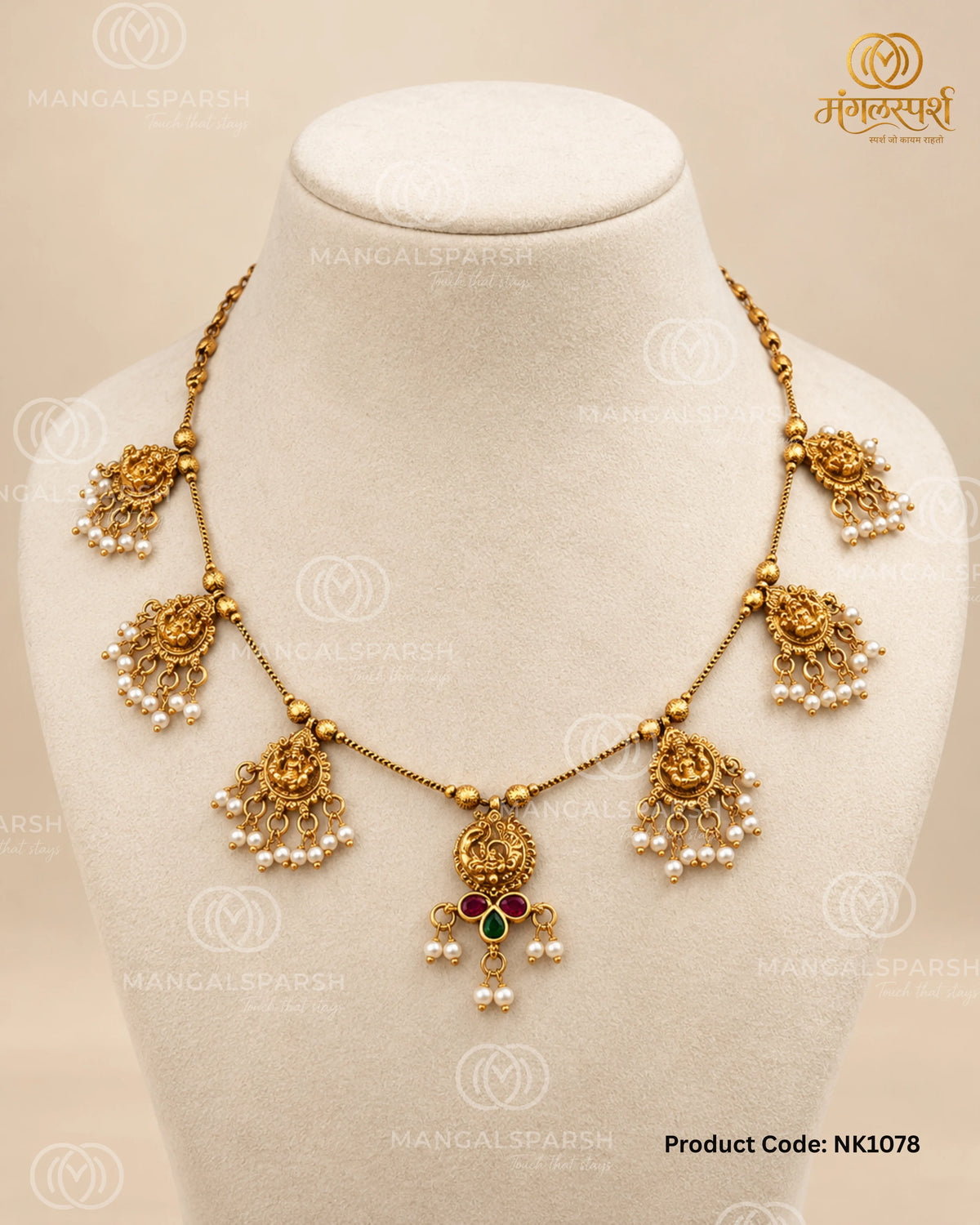 Laxmi Moti Putli Haar Necklace